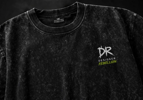 BUILT DIFFERENT. Acid Wash T-Shirt | Designer Rebellion