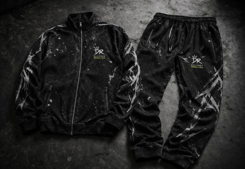 BUILT DIFFERENT. TRACKSUIT Acid Wash